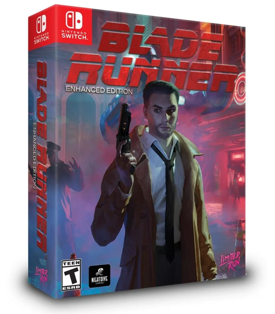 Blade Runner Enhanced Collector's Edition (Limited Run Games) by Limited Run Games, Nintendo Switch – cover
