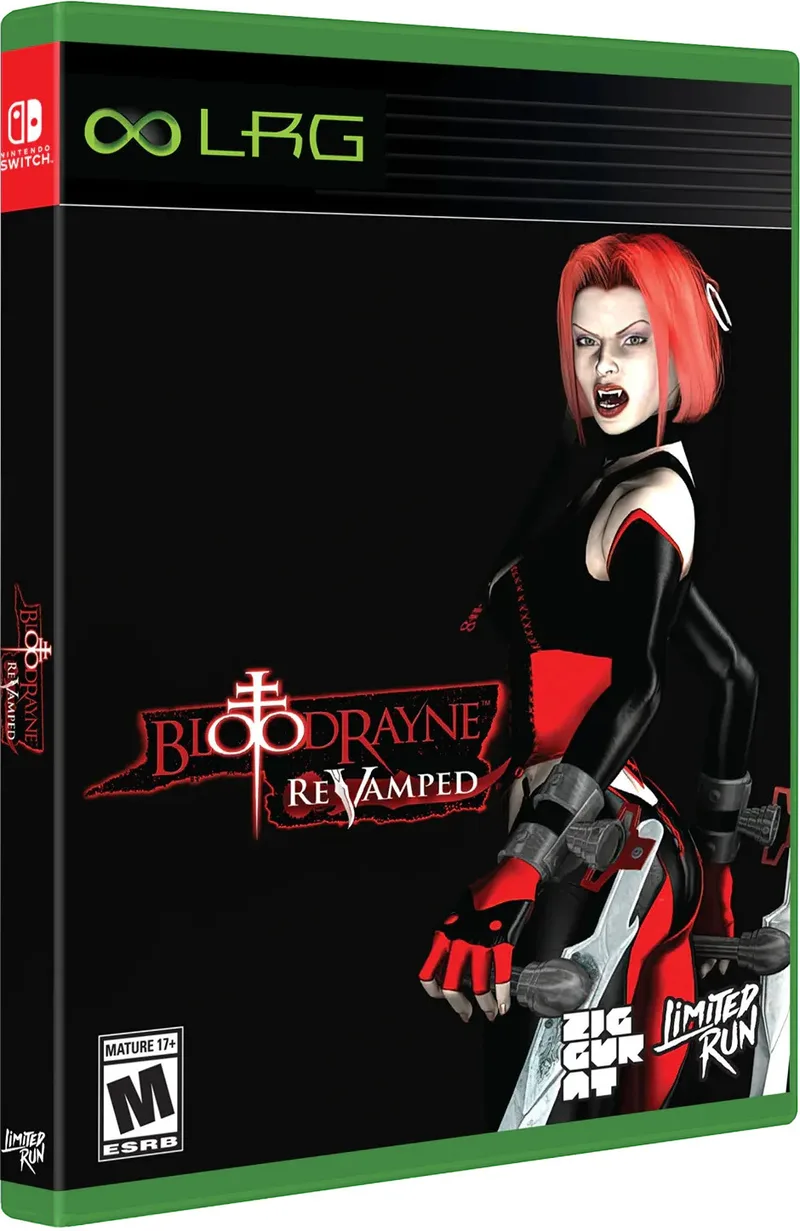 Bloodrayne ReVamped Classic Edition (Limited Run Games) van Limited Run Games, Nintendo Switch – cover