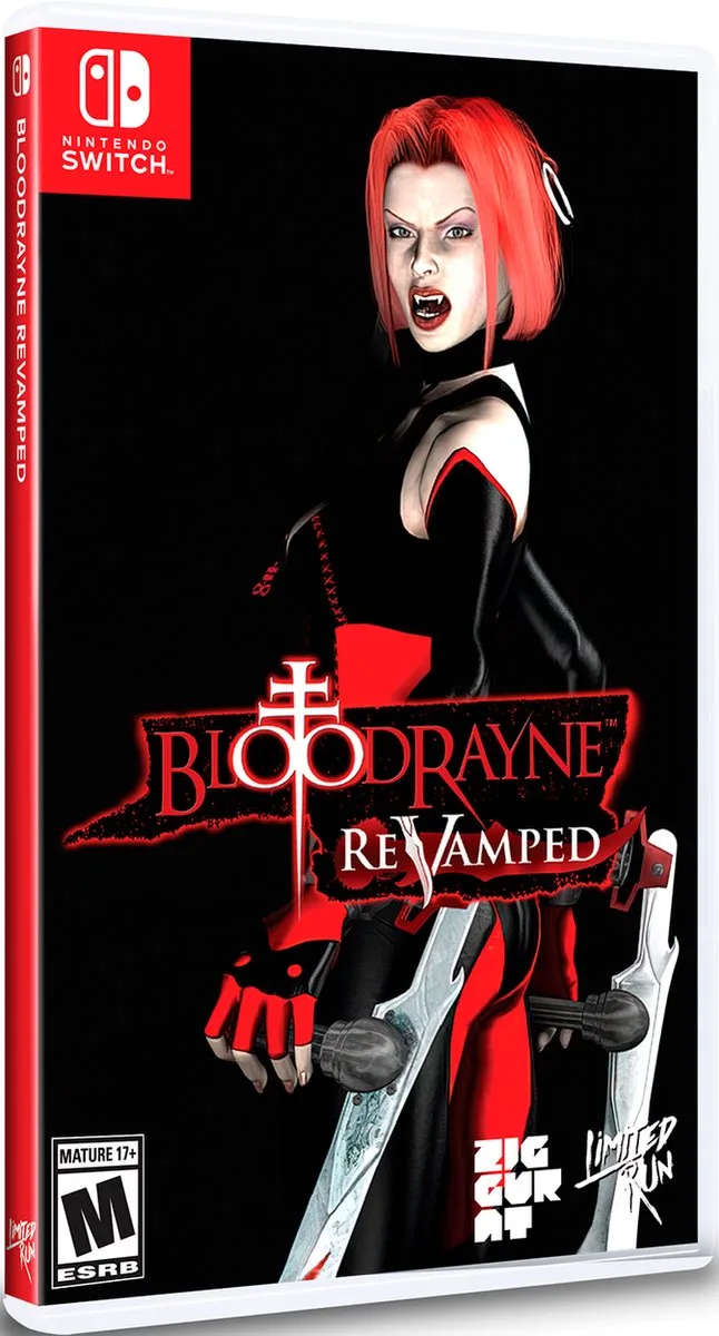 Bloodrayne: Revamped (Limited Run #126) de Limited Run Games, Nintendo Switch – jaquette