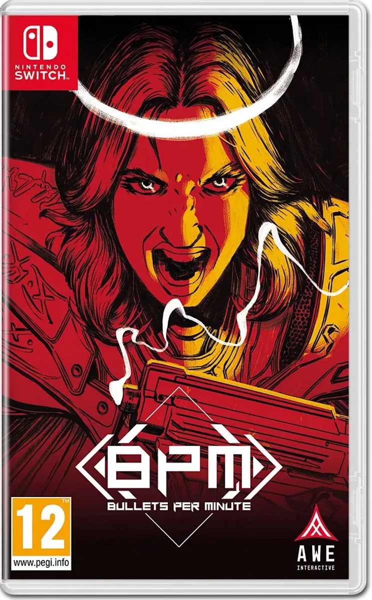 BPM: Bullets Per Minute by Limited Run Games, Nintendo Switch – cover