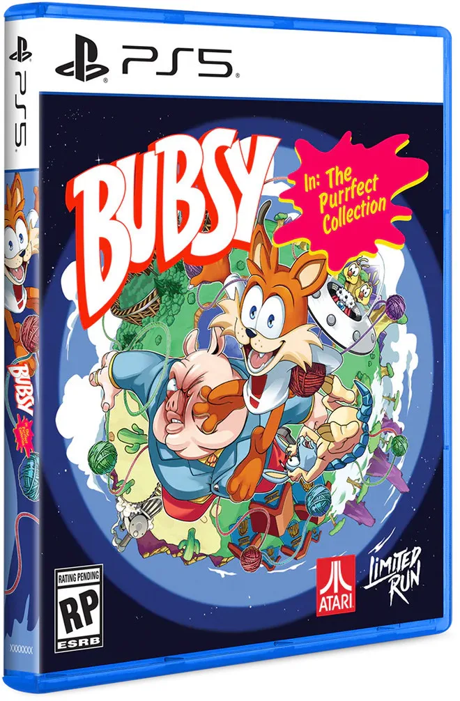Bubsy in: The Purrfect Collection (Limited Run Games) van Limited Run Games, PS5 – cover