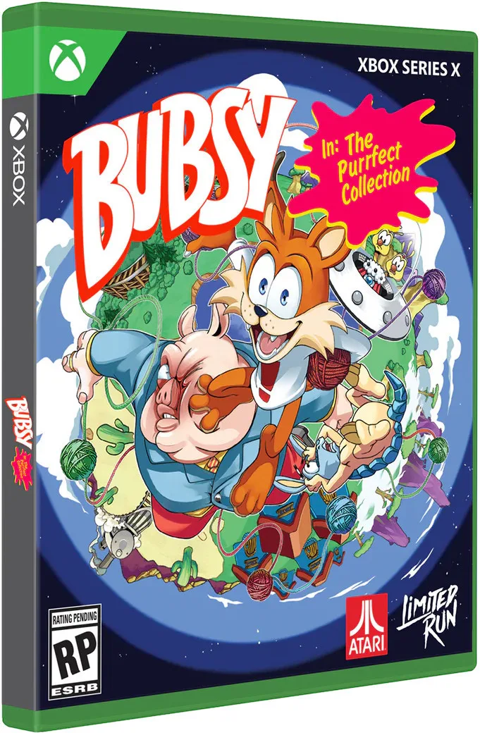 Bubsy in: The Purrfect Collection (Limited Run Games) van Limited Run Games, Xbox Series X | S – cover