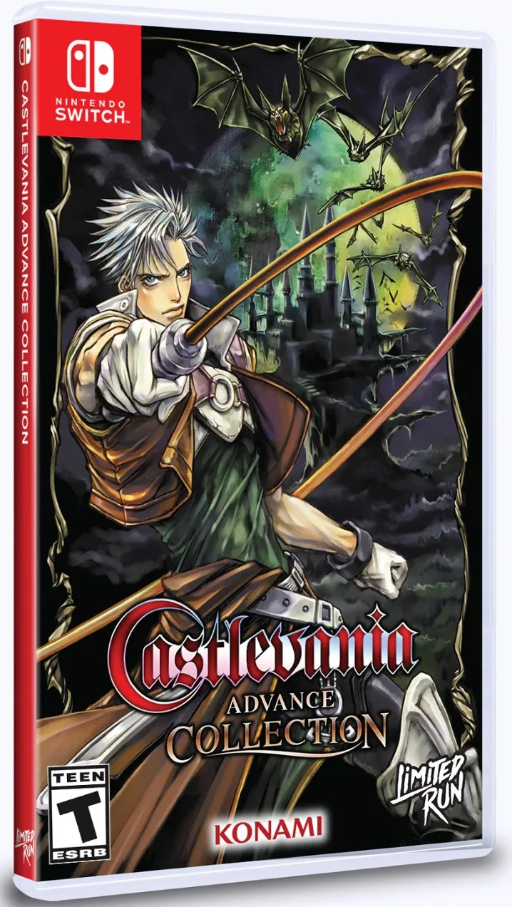 Castlevania Advance Collection - Circle of the Moon Cover (Limited Run Games) by Limited Run Games, Nintendo Switch – cover