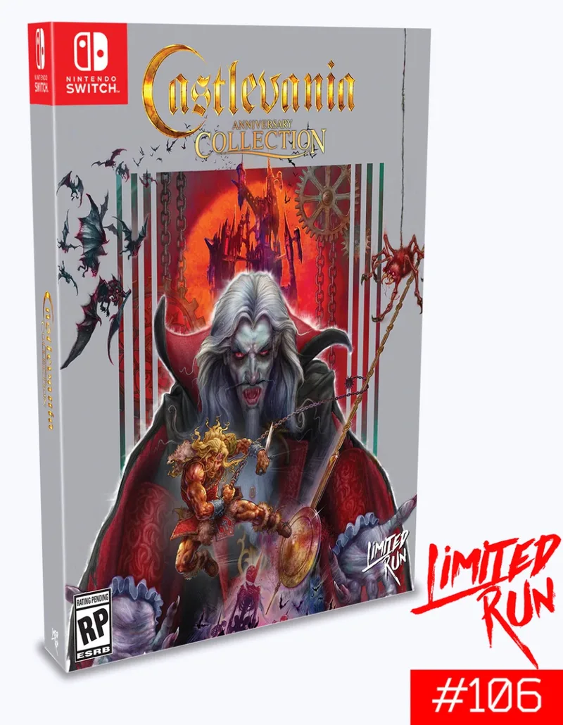 Castlevania - Anniversary Collection Classic Edition (Limited Run Games) de Limited Run Games, Nintendo Switch – jaquette