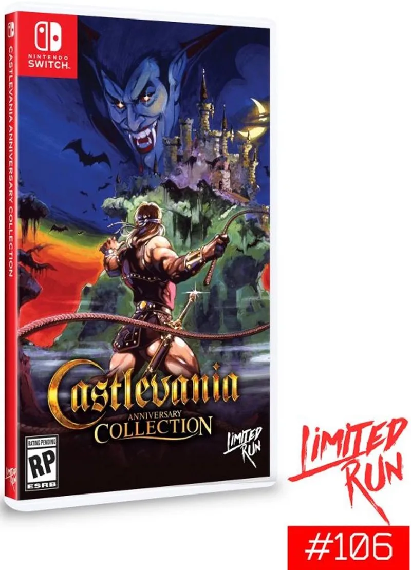 Castlevania - Anniversary Collection (Limited Run Games) by Limited Run Games, Nintendo Switch – cover