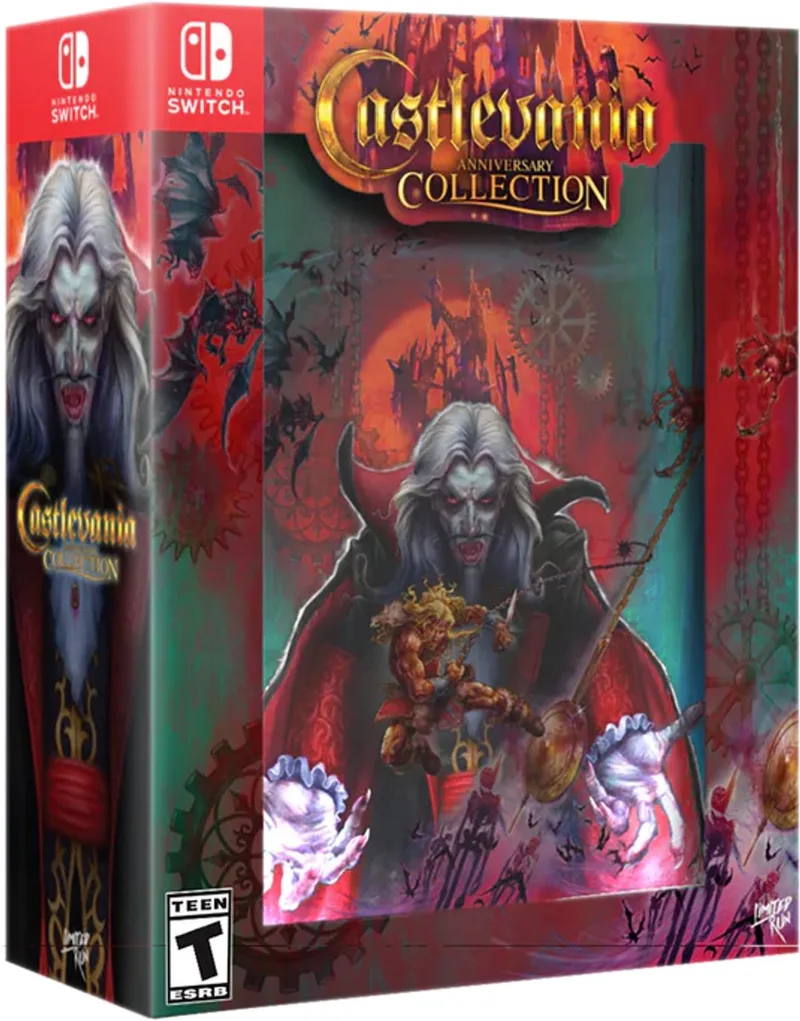 Castlevania Anniversary Collection - Nintendo Switch (Limited Run) Ultimate Edition Amerikaans by Limited Run Games, Nintendo Switch – cover