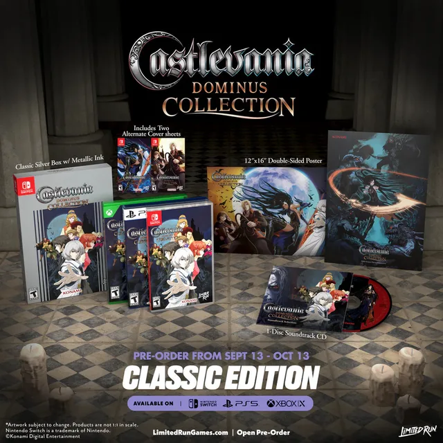 Castlevania Dominus Collection - Classic Edition (Limited Run Games)
