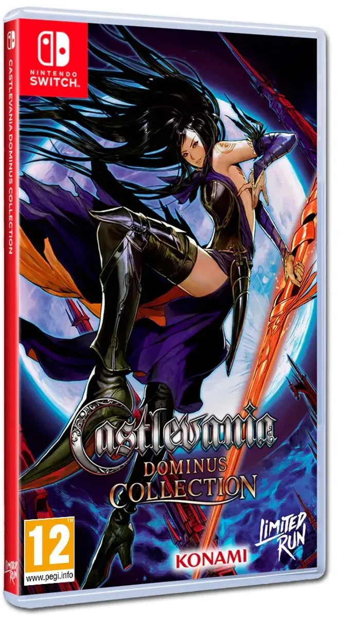 Castlevania Dominus Collection - Order of Ecclesia Cover by Limited Run Games, Nintendo Switch – cover