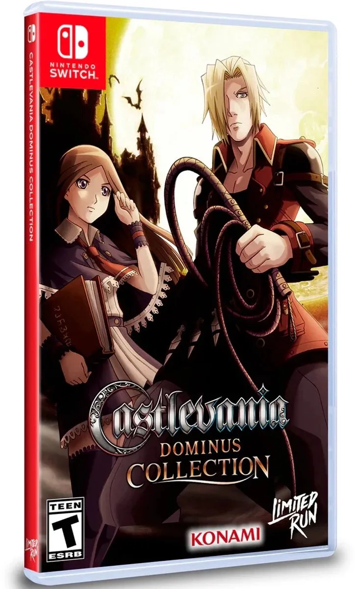 Castlevania: Dominus Collection (Portrait Cover) van Limited Run Games, Nintendo Switch – cover