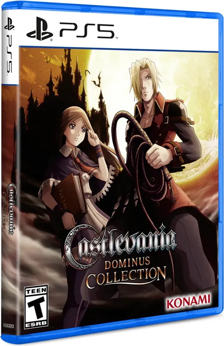 Castlevania: Dominus Collection (Portrait Cover) van Limited Run Games, PS5 – cover