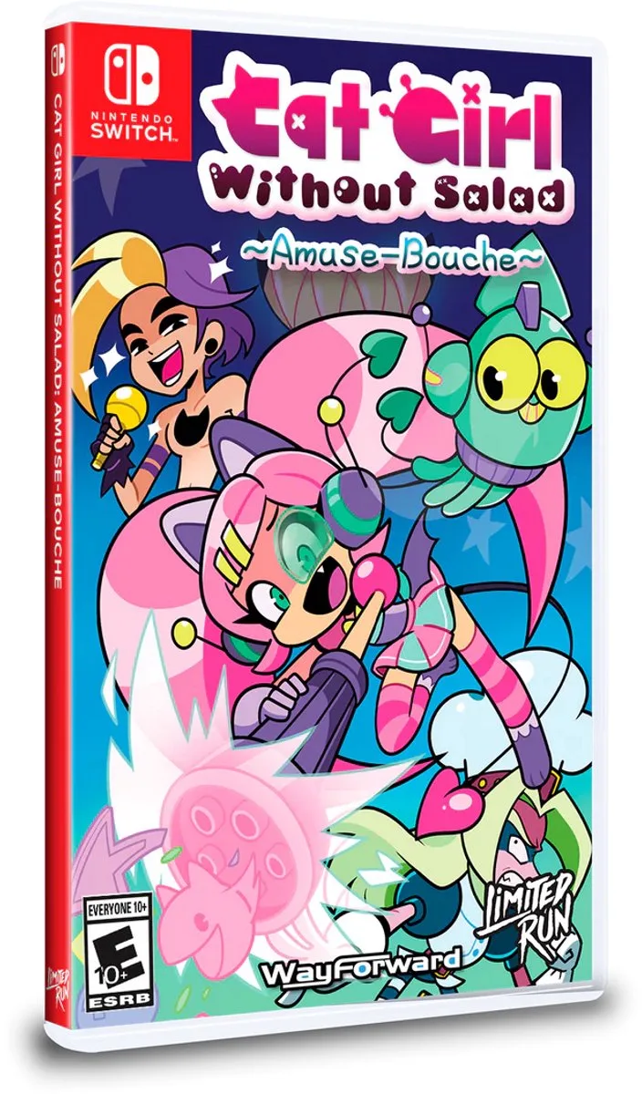 Cat Girl Without Salad: Amuse-Bouche - Nintendo Switch (Limited Run) by Limited Run Games, Nintendo Switch – cover