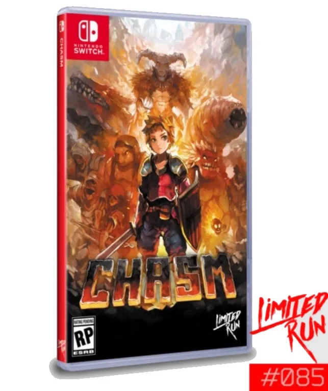 Chasm by Limited Run Games, Nintendo Switch – cover