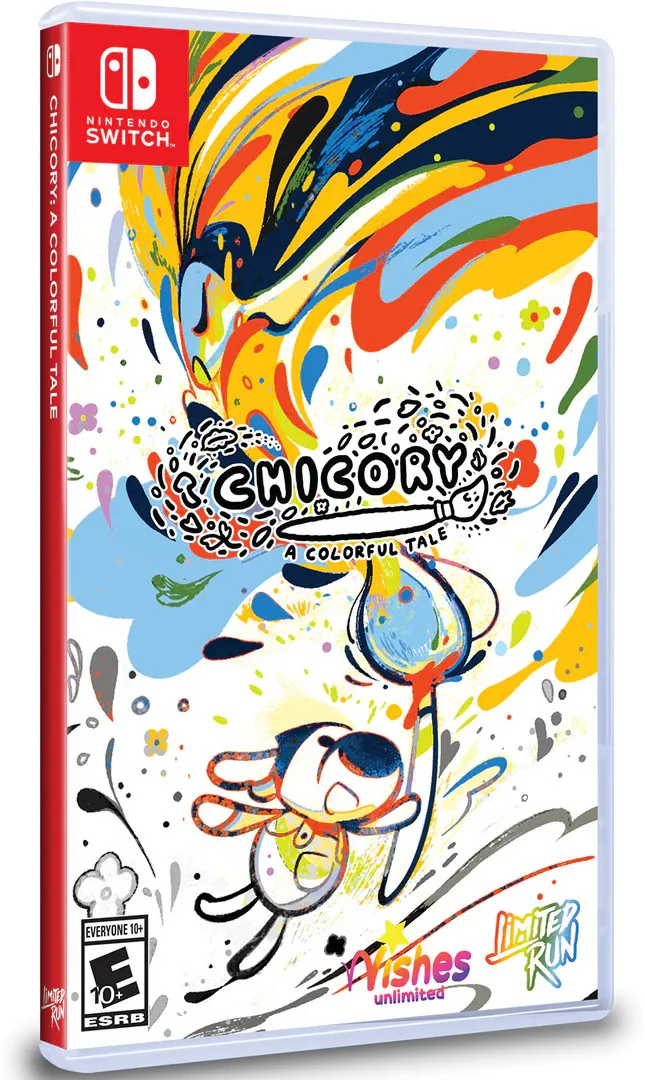 Chicory A Colourful Tale (Limited Run Games) by Limited Run Games, Nintendo Switch – cover