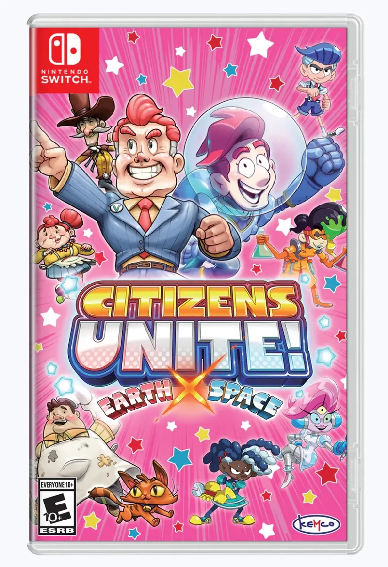 Citizens Unite! Earth x Space by Limited Run Games, Nintendo Switch – cover