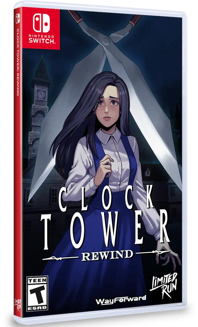 Clock Tower Rewind (Limited Run Games) van Limited Run Games, Nintendo Switch – cover