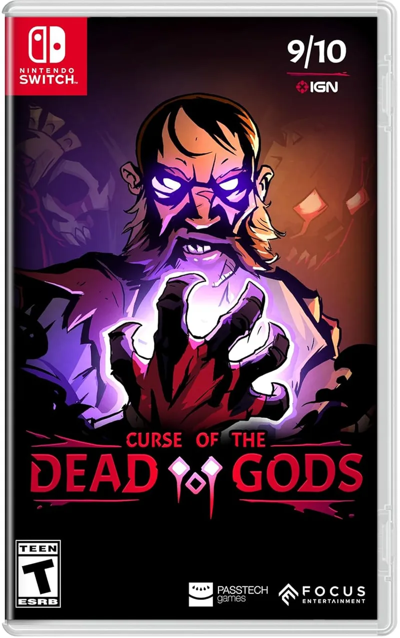 Curse of the Dead Gods (Limited Run) van Limited Run Games, Nintendo Switch – cover