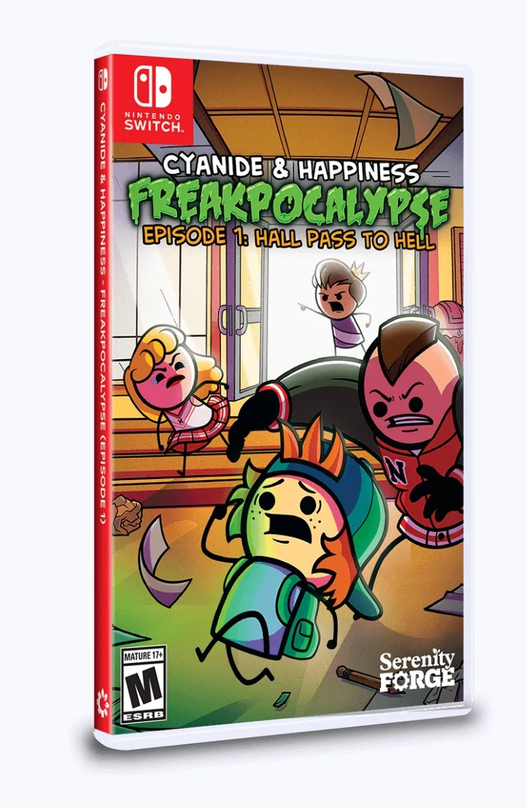 Cyanide & Happiness - Freakpocalypse Episode 1 + Physical Bonus (Limited Run Games) by Limited Run Games, Nintendo Switch – cover