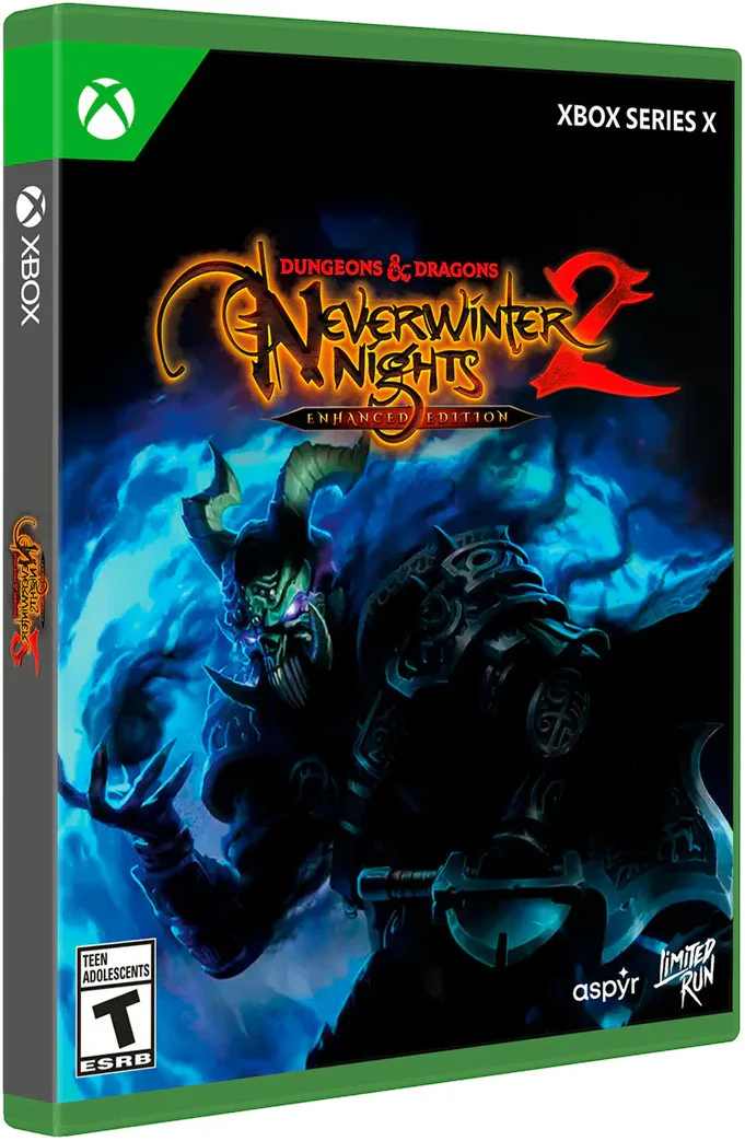 Dungeons & Dragons Neverwinter Nights 2: Enhanced Edition (Limited Run Games) de Limited Run Games, Xbox Series X | S – jaquette