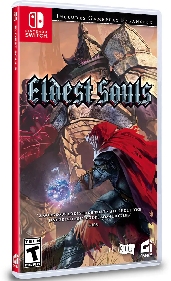 Eldest Souls (Limited Run Games) van Limited Run Games, Nintendo Switch – cover
