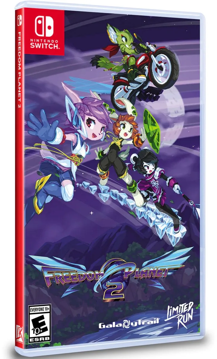 Freedom Planet 2 Standard Edition - Nintendo Switch (Limited Run) by Limited Run Games, Nintendo Switch – cover