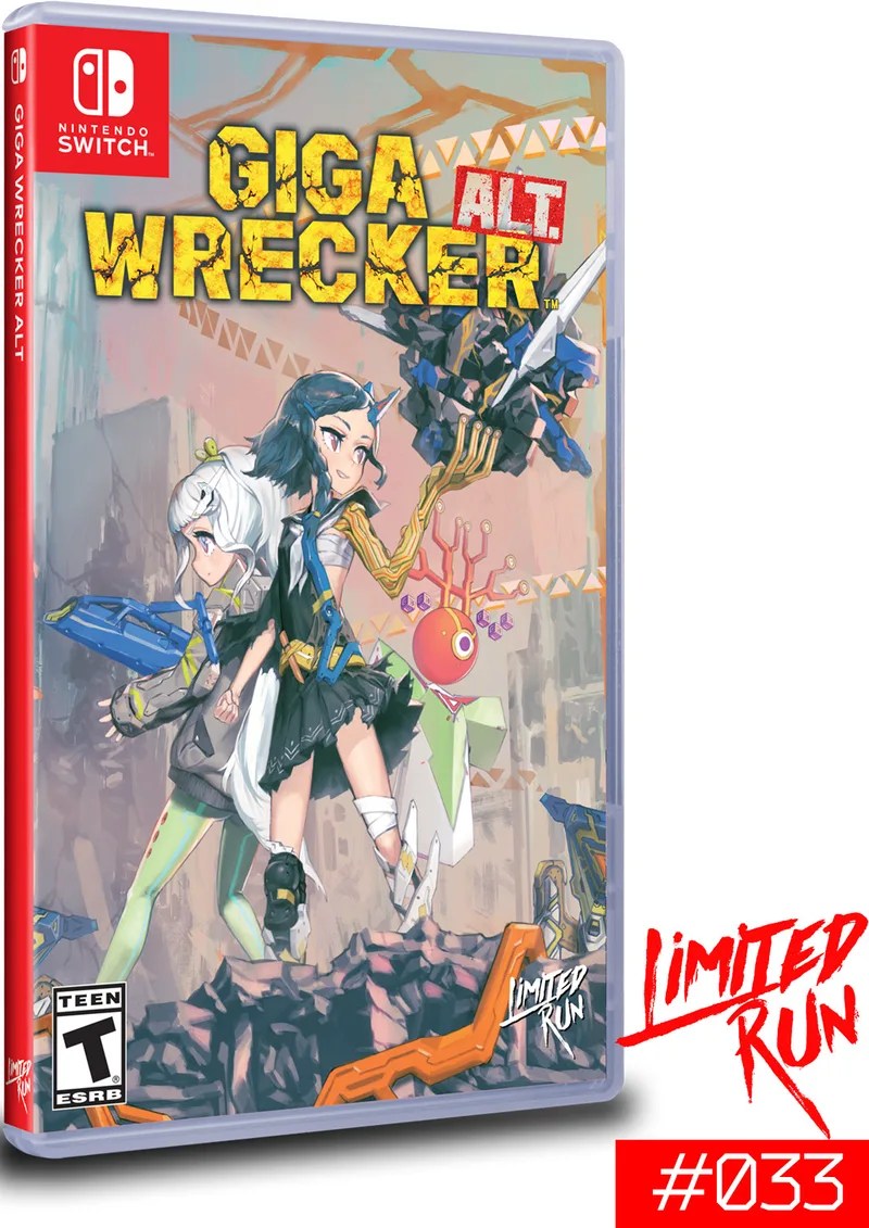 Giga Wrecker Alt. by Limited Run Games, Nintendo Switch – cover