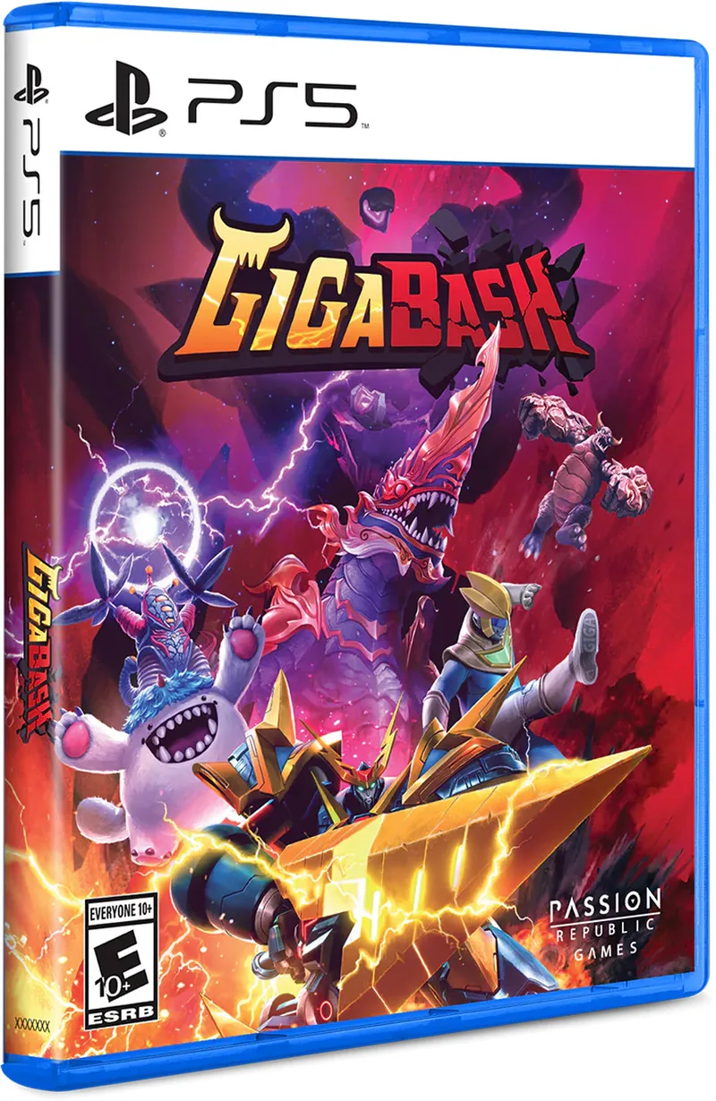 Gigabash (Limited Run Games) de Limited Run Games, PS5 – jaquette