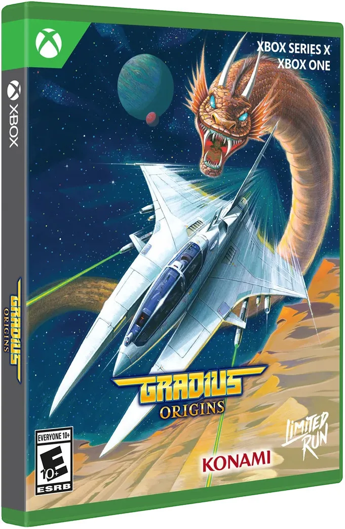Xbox Games Xbox One Gradius Origins Cover B Gradius 3 (limited Run) (import) de Limited Run Games, Xbox Series X | S – jaquette