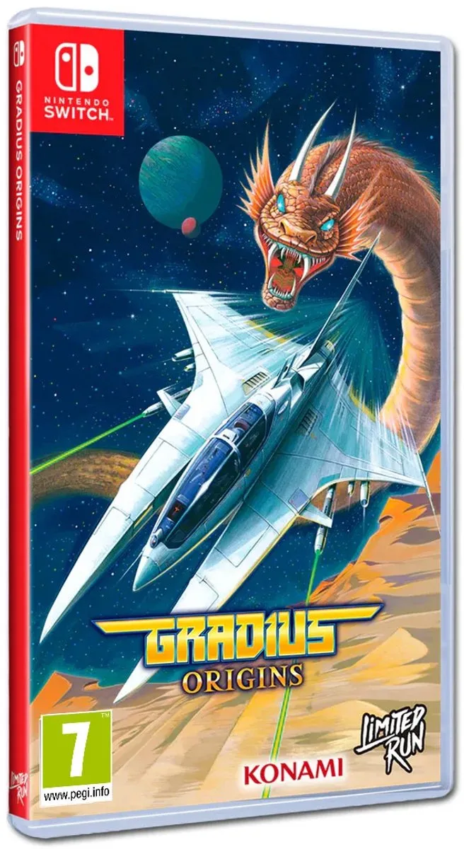 Gradius Origins - Gradius 3 Cover van Limited Run Games, Nintendo Switch – cover