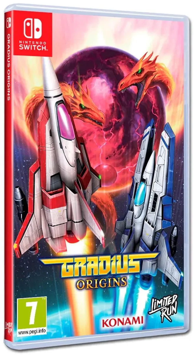 Gradius Origins - Salamander 3 Cover by Limited Run Games, Nintendo Switch – cover
