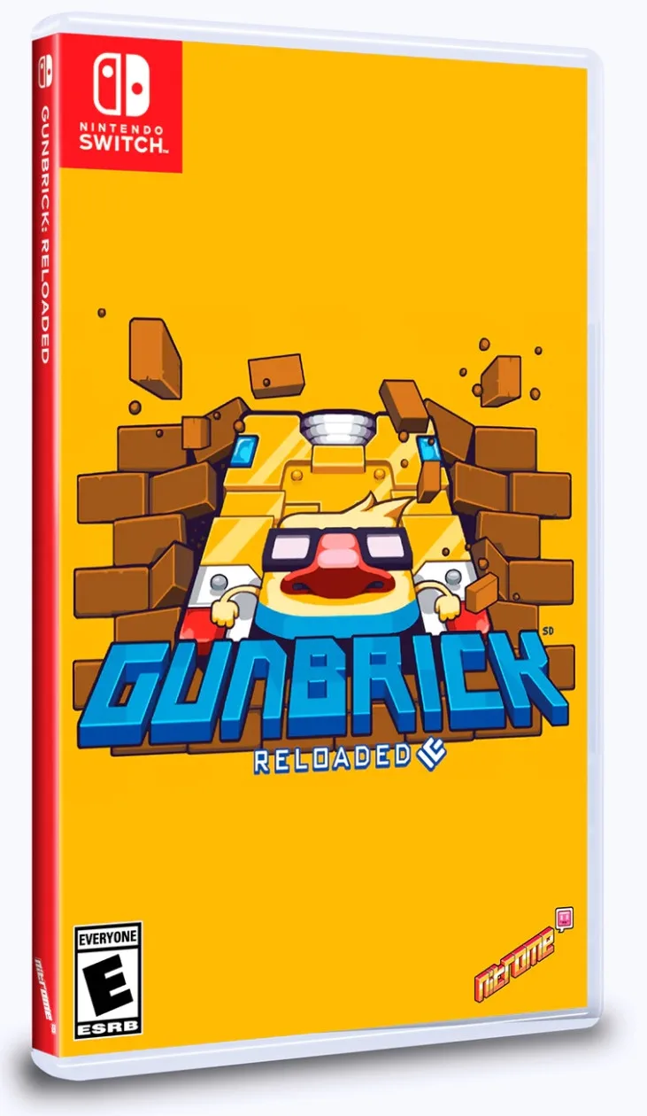 Gunbrick: Reloaded (Limited Run Games) van Limited Run Games, Nintendo Switch – cover