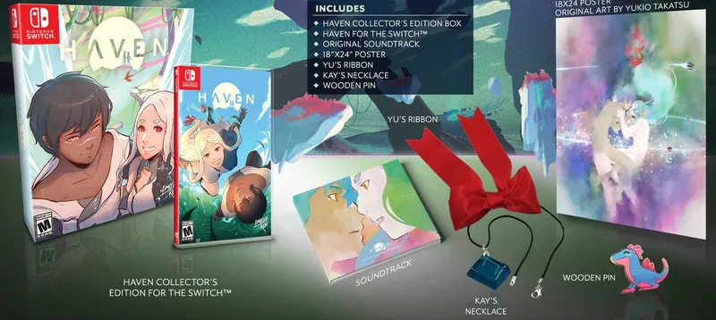 Haven: Collector's Edition (Limited Run Games) van Limited Run Games, Nintendo Switch – cover