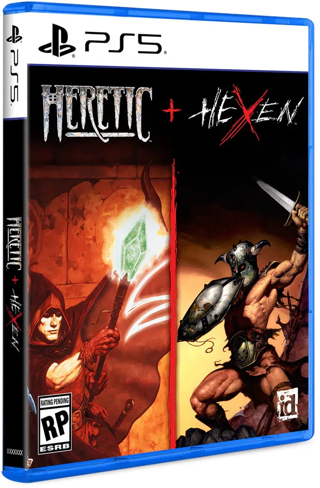 Heretic + Hexen (Limited Run Games) van Limited Run Games, PS5 – cover