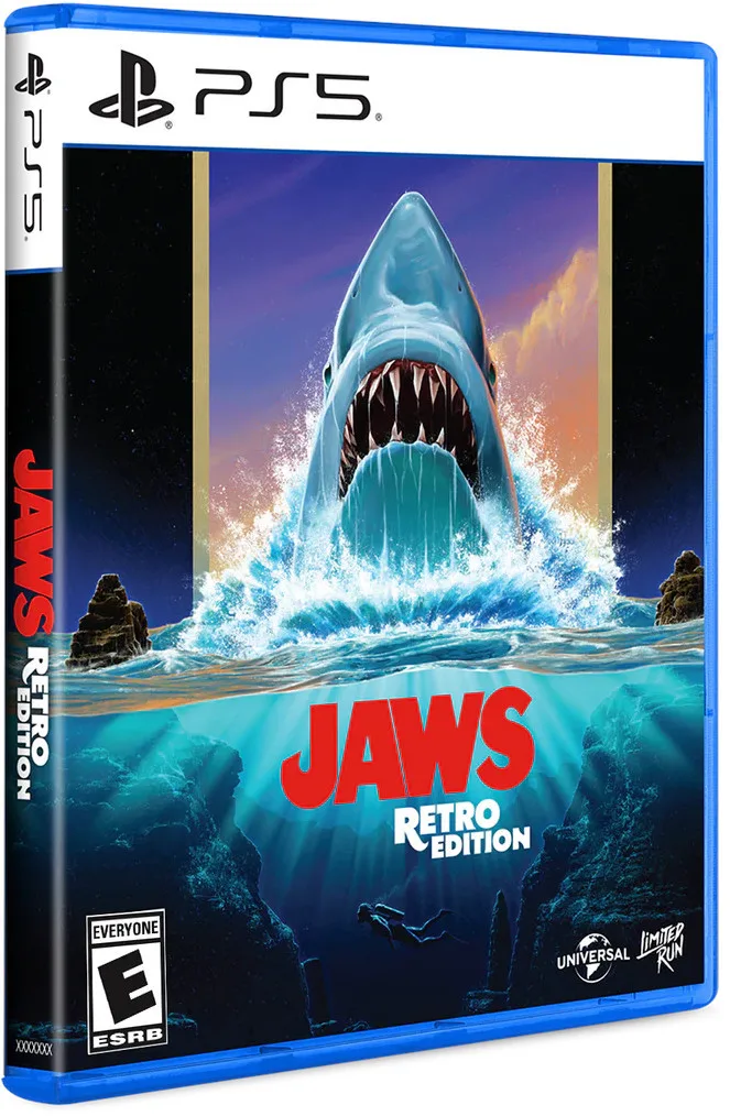 Jaws Retro Edition (Limited Run Games) by Limited Run Games, PS5 – cover