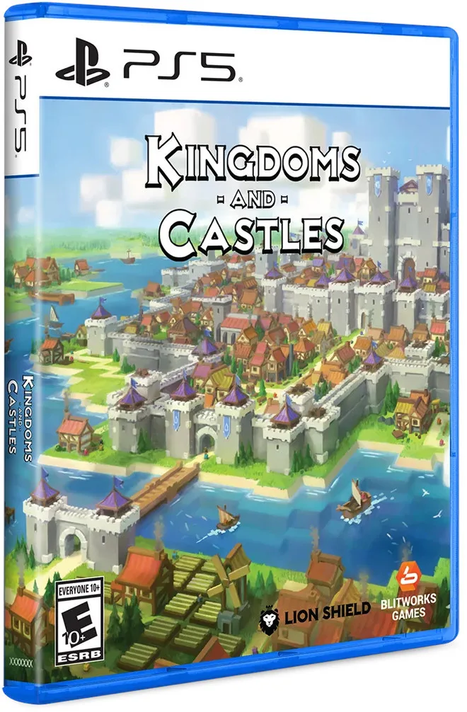 Kingdoms and Castles (Limited Run Games) från Limited Run Games, PS5 – omslag