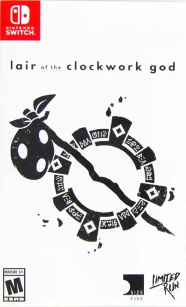 Lair Of The Clockwork God van Limited Run Games, Nintendo Switch – cover