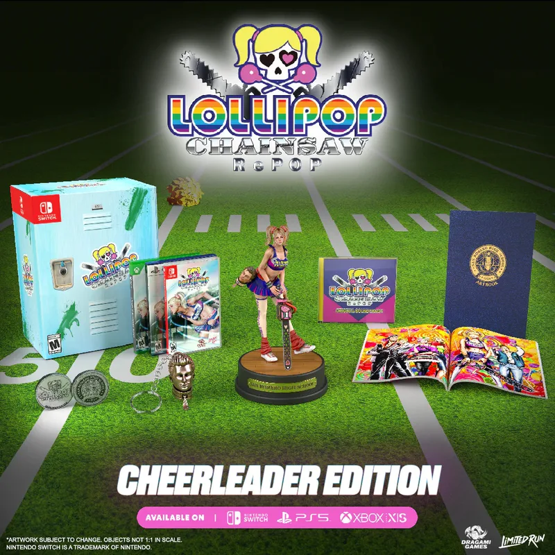 Lollipop Chainsaw RePOP Cheerleader Edition (Limited Run Games) van Limited Run Games, PS5 – cover