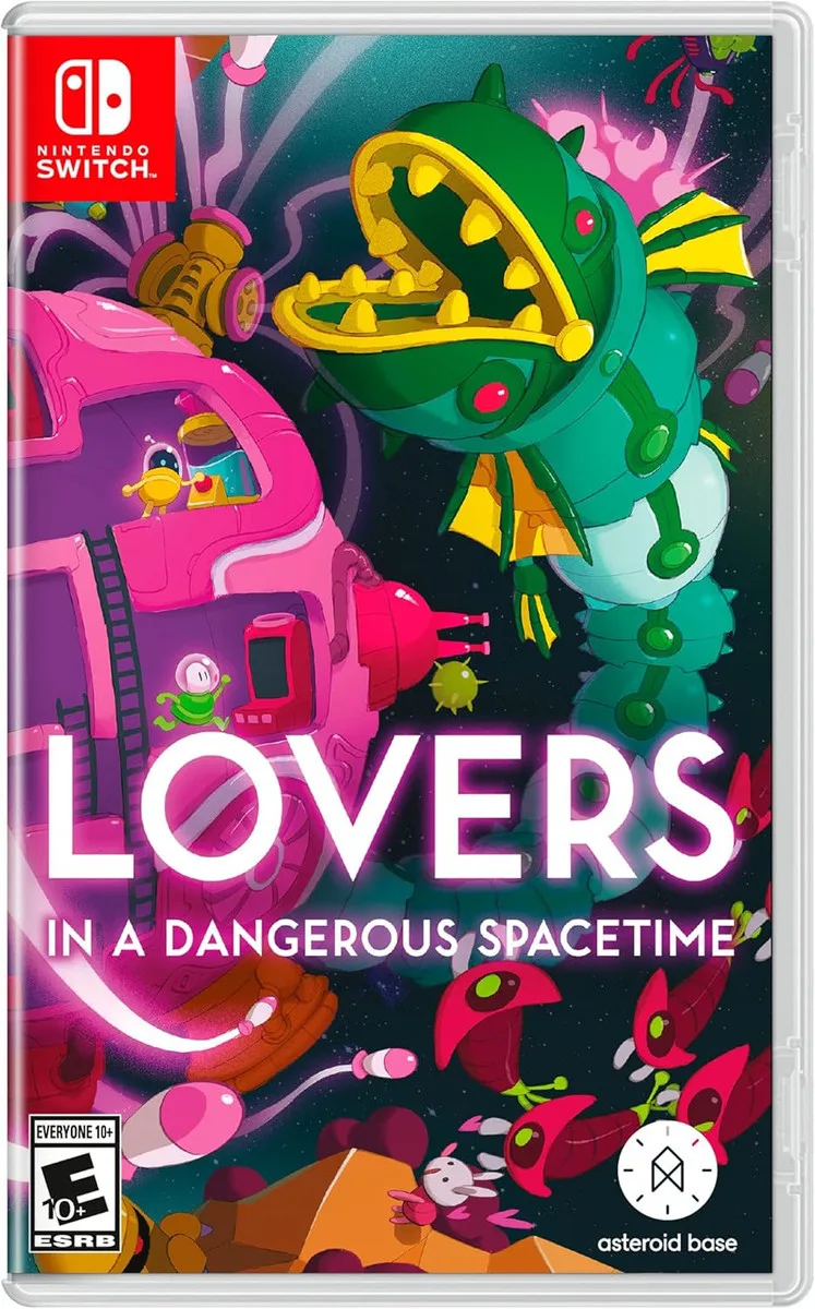 Lovers in a Dangerous Spacetime (Limited Run) van Limited Run Games, Nintendo Switch – cover