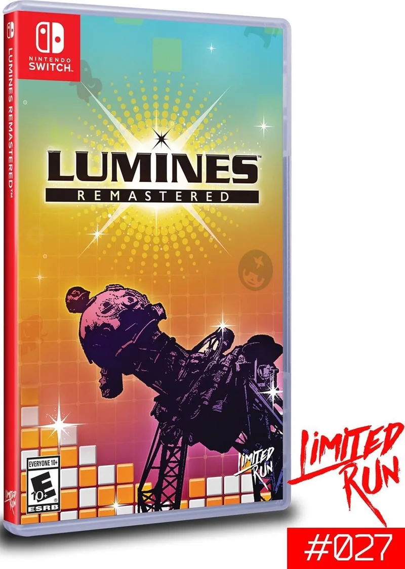 Lumines Remastered by Limited Run Games, Nintendo Switch – cover