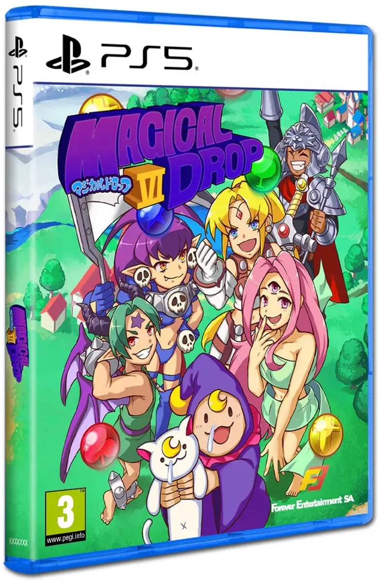 Magical Drop 6 by Limited Run Games, PS5 – cover