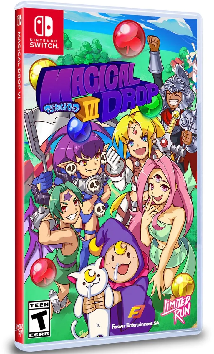 Magical Drop VI - Nintendo Switch (Limited Run) de Limited Run Games, Nintendo Switch – jaquette
