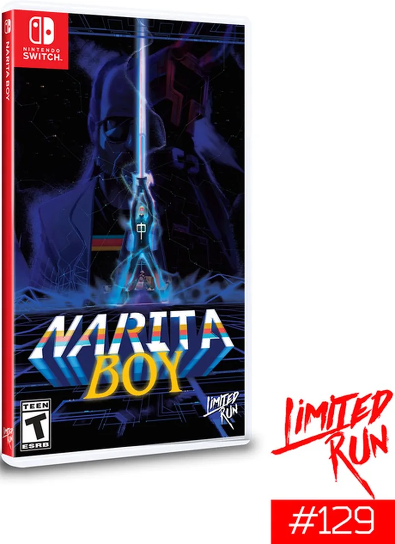Narita Boy (Limited Run #129) de Limited Run Games, Nintendo Switch – jaquette