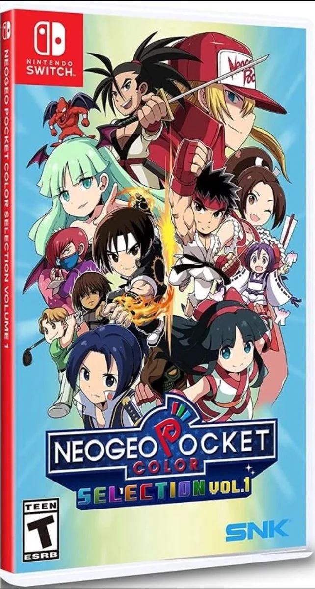 NeoGeo Pocket Color Selection Vol. 1 (Limited Run Games) (USA) by Limited Run Games, Nintendo Switch – cover