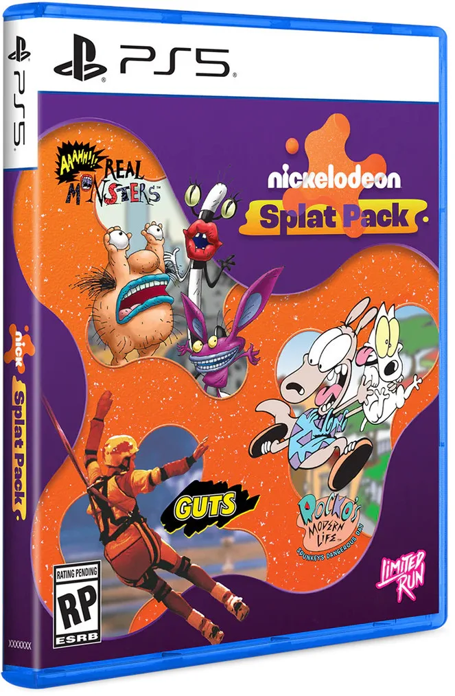 Nickelodeon Splat Pack (Limited Run Games) by Limited Run Games, PS5 – cover