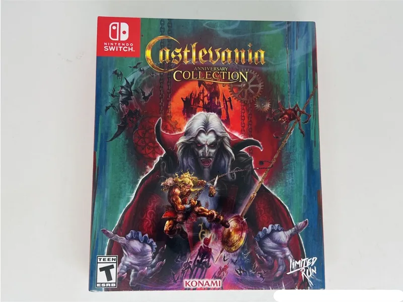 Nintendo Switch - Castlevania - Anniversary Collection - Bloodlines - New & Sealed by Limited Run Games, Nintendo Switch – cover