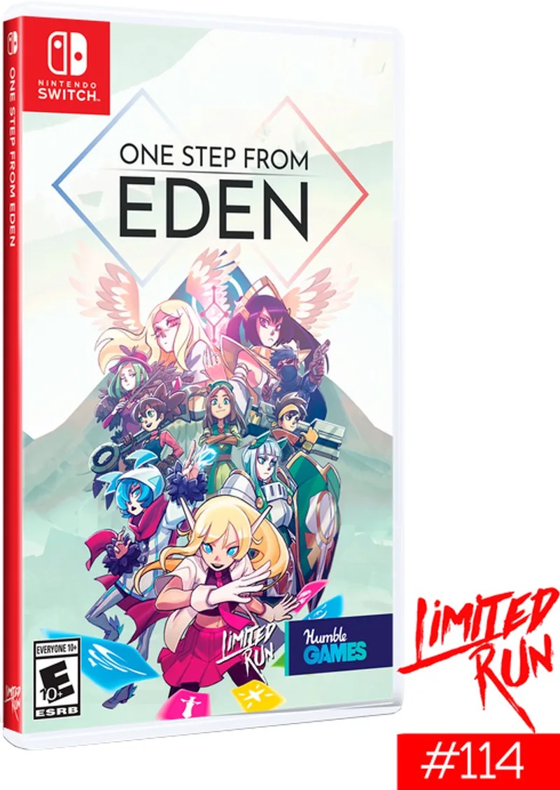 Nintendo Switch - One Step From Eden Limited Run 114-Amerikaans (zeldzame uitgave) by Limited Run Games, Nintendo Switch – cover