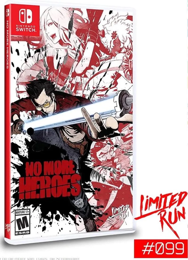 No More Heroes by Limited Run Games, Nintendo Switch – cover