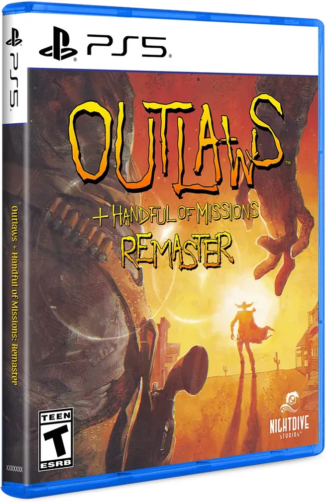 Outlaws + Handful of Missions Remaster (Limited Run) by Limited Run Games, PS5 – cover