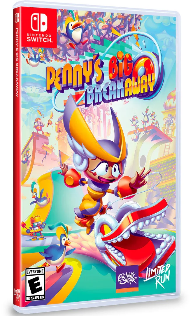 Penny's Big Breakaway (Limited Run Games) de Limited Run Games, Nintendo Switch – jaquette