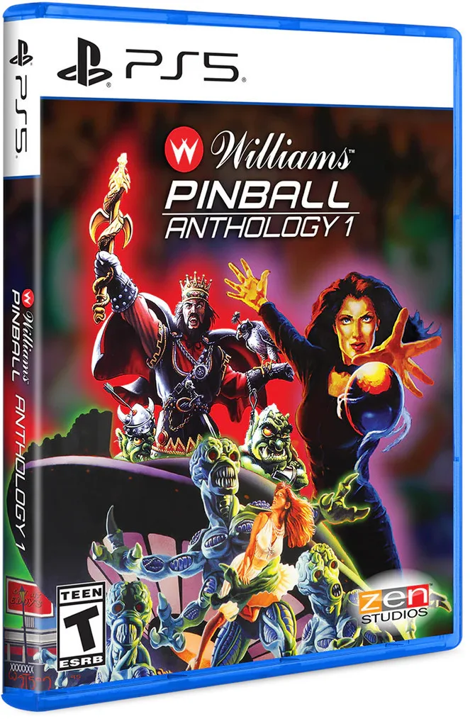 Pinball FX: Williams Pinball Anthology Volume 1 (Limited Run) by Limited Run Games, PS5 – cover