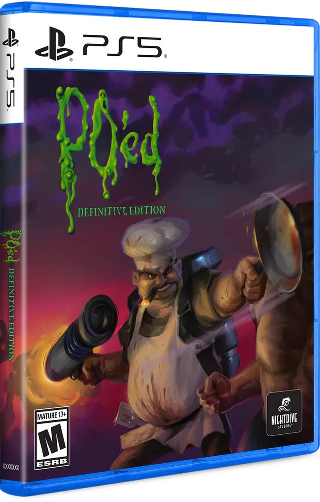 PO'ed: Definitive Edition (Limited Run Games) by Limited Run Games, PS5 – cover